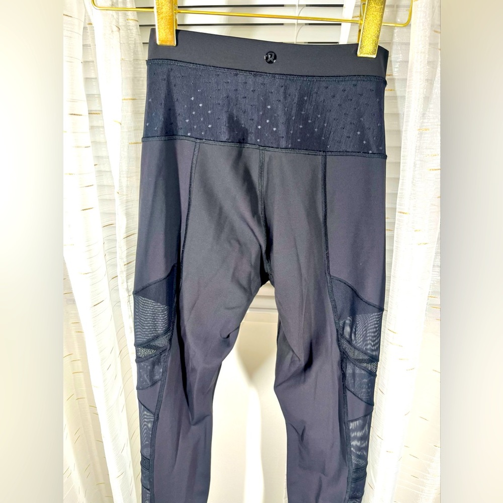 Lulu 🍋 Just Breathe Pant Mesh Dot High Waist